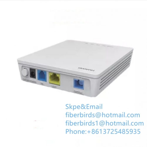 Huawei HG8311 Gpon terminal modem apply to FTTH mode, 1 Lan port, 1 Tel port, H.248 & SIP double protocol, English firmware
