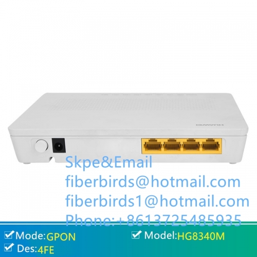 Huawei HG8340M, wired Gpon Termina, l HG8340M ONU, 4 ethernet ports, English version