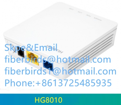 Epon Hua wei HG8010 single ethernet port terminal FTTH ONT apply to FTTH mode, and HG8010F, English interface