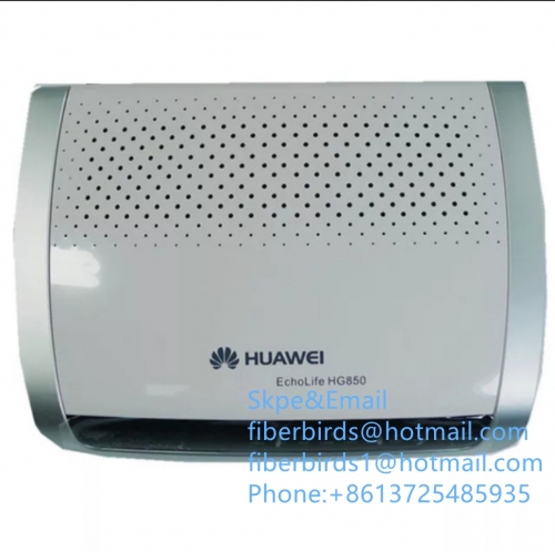 Huawei Echolife HG850 GPON Terminal FTTX ONU with 4 etherent port and 2 voice port, green SC/APC input