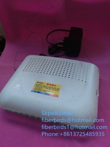 FiberHome Gpon ONT HG261G apply to FTTH FTTO modes ONU china telecom e8-C, 2 Lan ports, 1 phone port, SIP protocol Chinese version