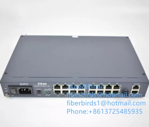 ZTE ZXA10 F803-16 16 ethernet ports EPON ONU, FTTO or FTTB optical network terminal