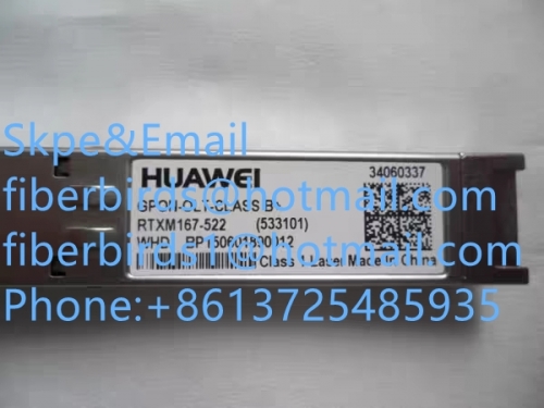 Huawei Original SFP module for GPON OLT, class B+, single SC port.