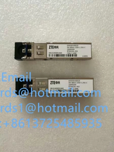 ZTE SM-80km-1550-1.25G-C single mode uplink SFP transceiver