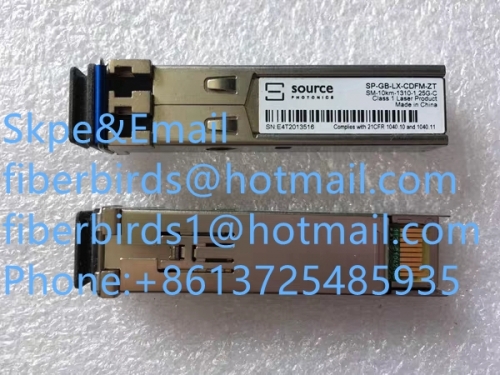 Source SM single mode uplink SFP transceiver 10KM 1.25G class 1 laser product