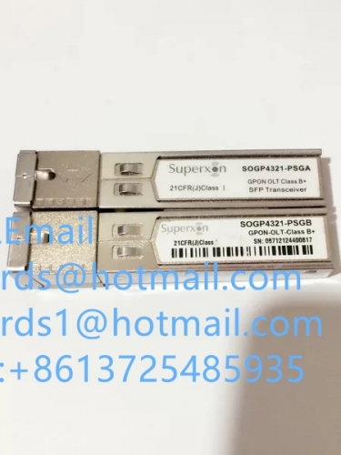 Superxon Original SFP module for GPON OLT, class B+, single SC port.