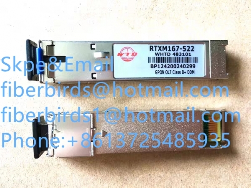 WTD Original SFP module for GPON OLT, class B+, single SC port.