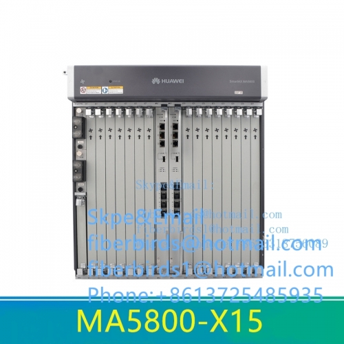 Huawei MA5800-X15 OLT, 19 inch chassis, 2 *10G MPLA,2* PILA