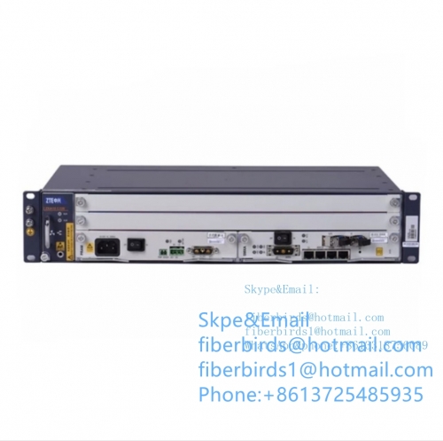 original ZTE 19 inch ZXA10 C320 OLT chassis, Optical Line Terminal, 1*SMXA/3,AC+DC dual power supply input,without PON board