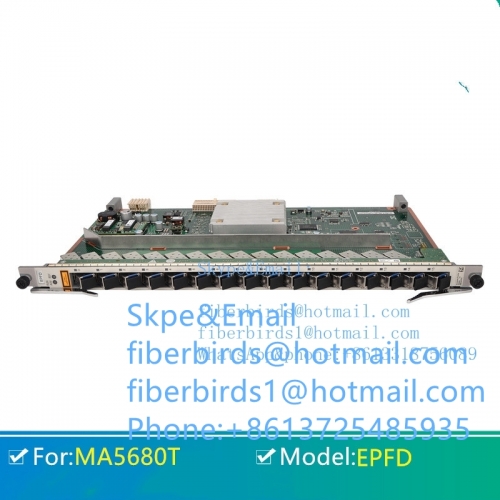 16 ports EPON board EPFD for Huawei MA5608T, MA5680T or MA5683T OLT, H803EPFD or H805EPFD with 16 SFP modules