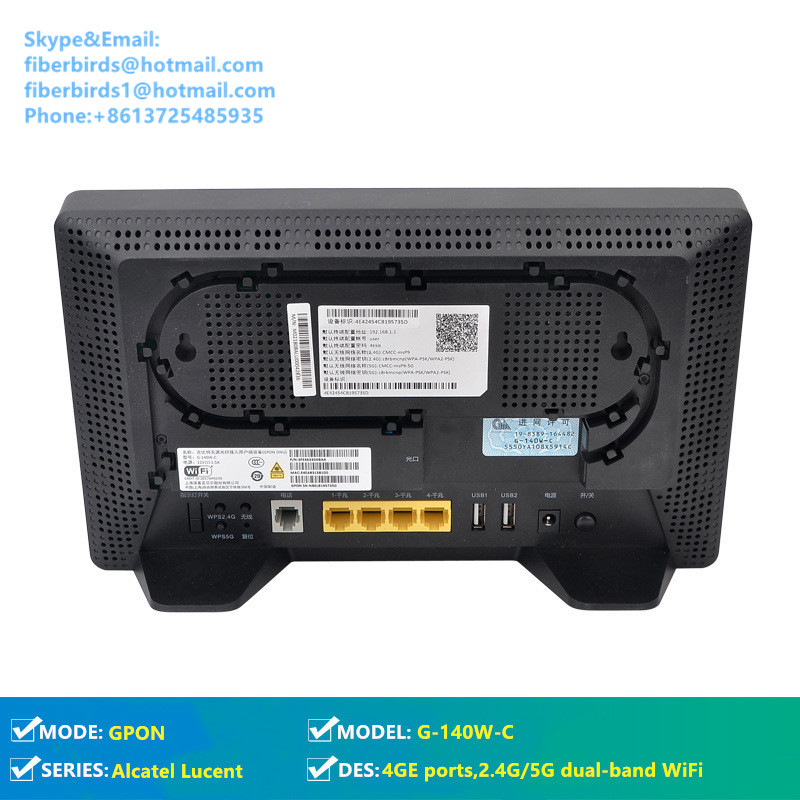 Alcatel Lucent G W C Gpon Onu With Ge Ports G G Dual Band Wifi Alcatel Lucent Onu