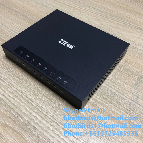 ZTE ZXA10 F600G V5 GPON ONU with 4GE LAN ports BBU port iron shell