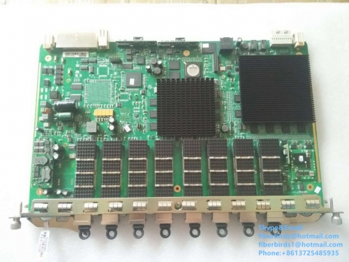 XP8A board with 8 modules 10G Fiberhome 8 ports GPON board for 5516 series OLT