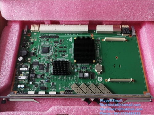 Original Huawei SCUK uplink control board for Huawei MA5680T OLT with 4 uplink ports.