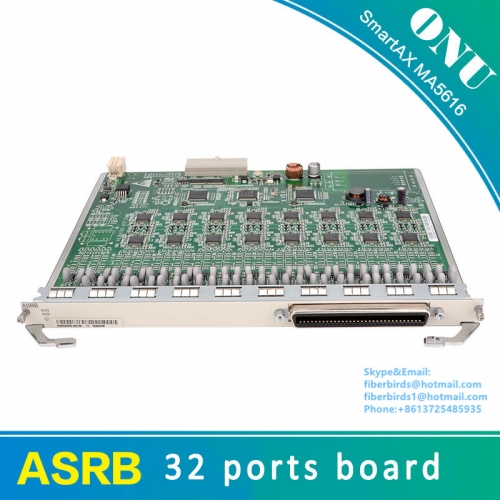 Original Huawei ASRB board 32 PSTN voice card for MA5616 equipment with original package, 32 ports board