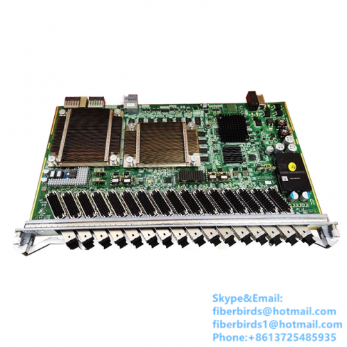 ZTE 16 port board GFBN of 10G-GPON or GPON combo card with N2a SFP modules