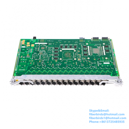 ZTE 16 port GPON card ZXA10 GFGH for OLT C600, board with 16 SFP modules