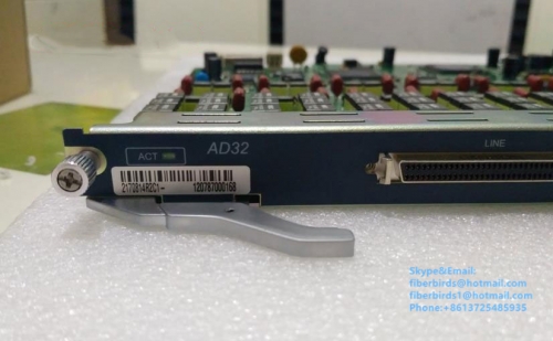 Fiberhome broadband data card AD32 used for AN5006-20 IP DSLAM equipment, 32 channel board