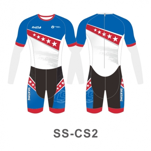 INLINE SPEED SKATING SKIN SUIT CS2