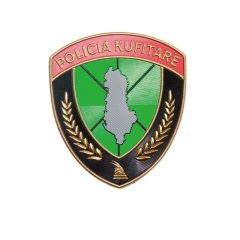 Custom embossed sheriff insignia arm badge for military