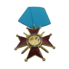 Custom WW2 Military Medals With Ribbon Drape