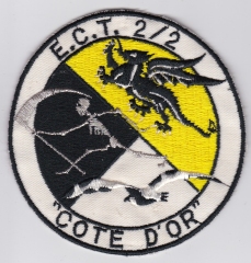 French Air Force ALA Patch Ftr Esc De Chasse ECT 2 2 Cote D Or