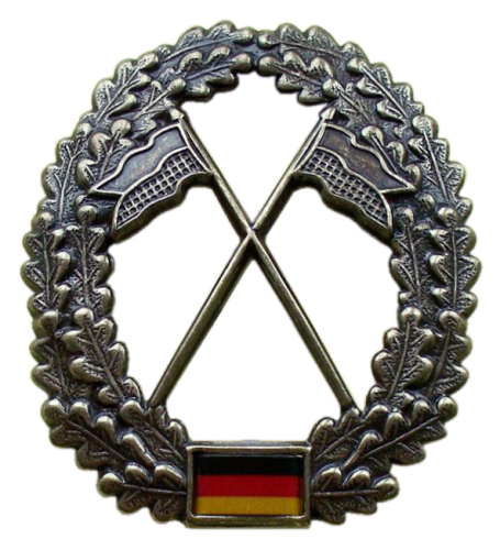 Bundeswehr Beret Metal Insignia 