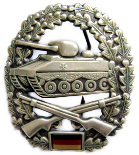 BW Beret Metal Badge 