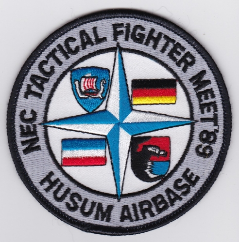 German Air Force Patch 41 Jabog 2 Alpha Jet 5 NEC TFM 89 Husum