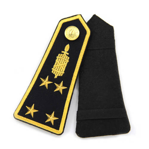 Custom Pilot Shoulder Badge Epaulet Army Military Uniform Accessories