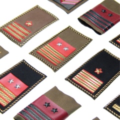 Custom uniform epaulette and badge military army accessories