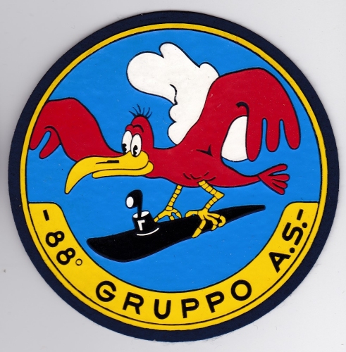 Italian Patch Air Force Aeronautica Militare AM Gruppo 88 AS