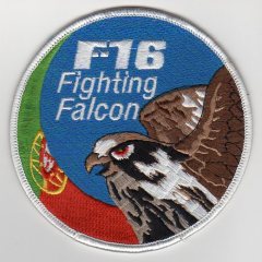 Portuguese Air Force F-16 swirl patch