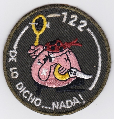 Spanish Patch Air Force Ejercito Del Aire 122 Esc Squadron F 4