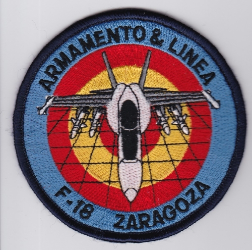 Spanish Patch Air Force Ejercito Del Aire Ala 15 Wing Hornet