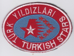 Turkish Air Force Display Patch TUAF Turkish Stars Display Team