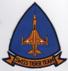 Swiss Air Force Patch Tiger Team Patrouille Suisse Display Team