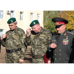 Beret Insignia of Ukraine Border Guard 2011