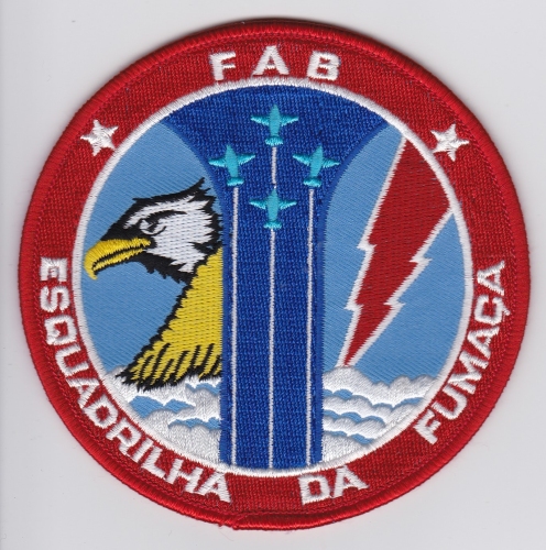 Brazilian Air Force Patch Forca Aerea Brasileira FAB Display Lge