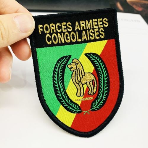 Congo Armed Forces Woven Patch