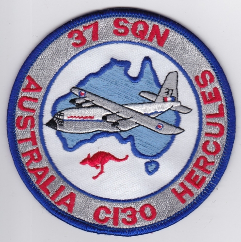 RAAF Patch Sqn Royal Australian Air Force 37 Squadron C 130 Herc