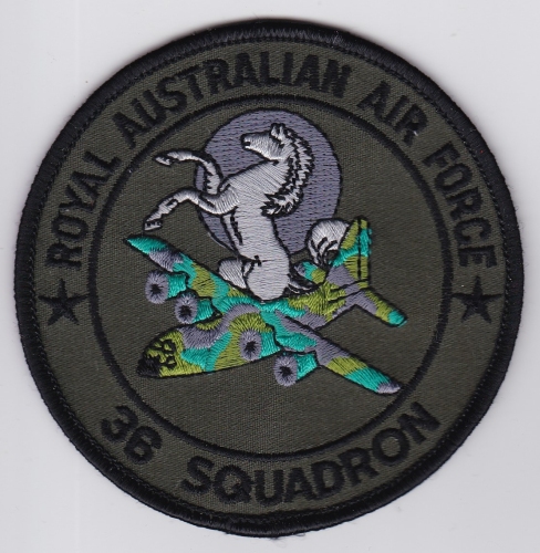 RAAF Patch Sqn Royal Australian Air Force 36 Squadron Ops