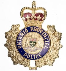 Canadian Police Cap Badge