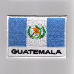 Guatemala flag embroidered patches