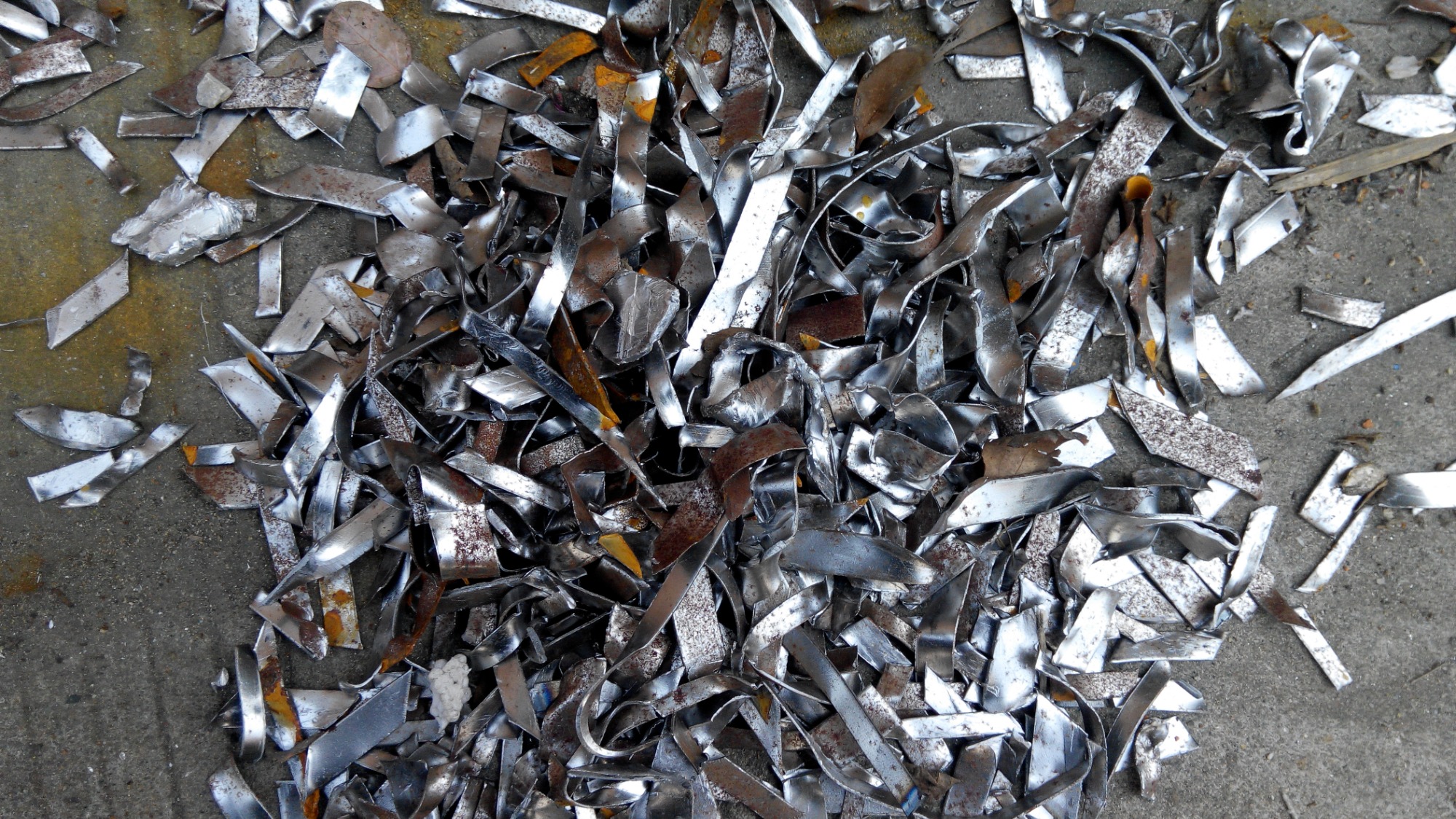Trituración y reciclaje de Metal