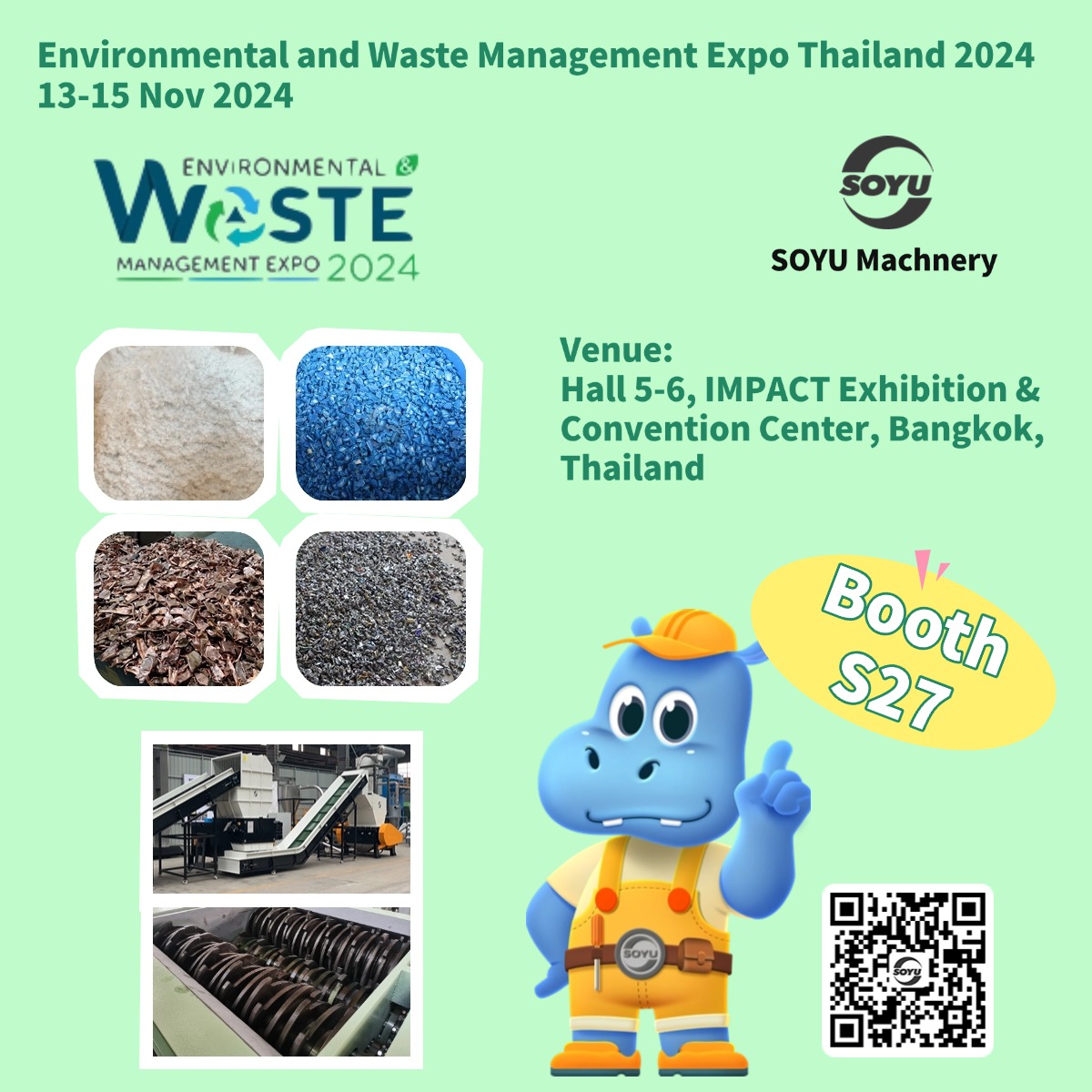 Environmental and Waste Management Expo Thailand 2024  13-15 Nov