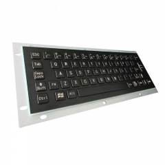 Quiosque touchpad mini teclado usb com touch pad teclado industrial teclado com fio com teclado médico trackpad 81keys