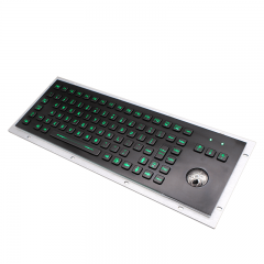 Customized Keyboard Industrial Keyboard for Sales Booth Metal Terminal