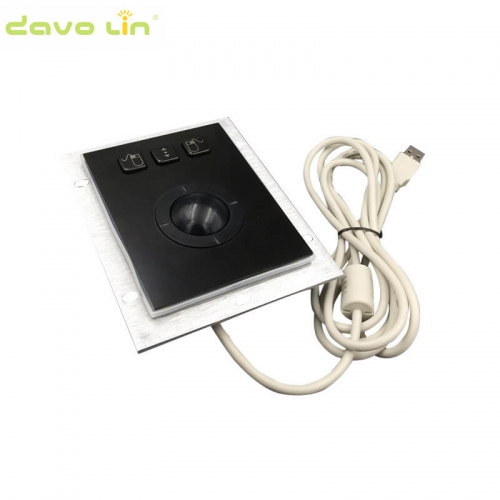 Industrial Pointing Device Panel Mount Trackball Mouse