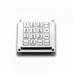 Teclado de metal impermeável IP68 D-8988